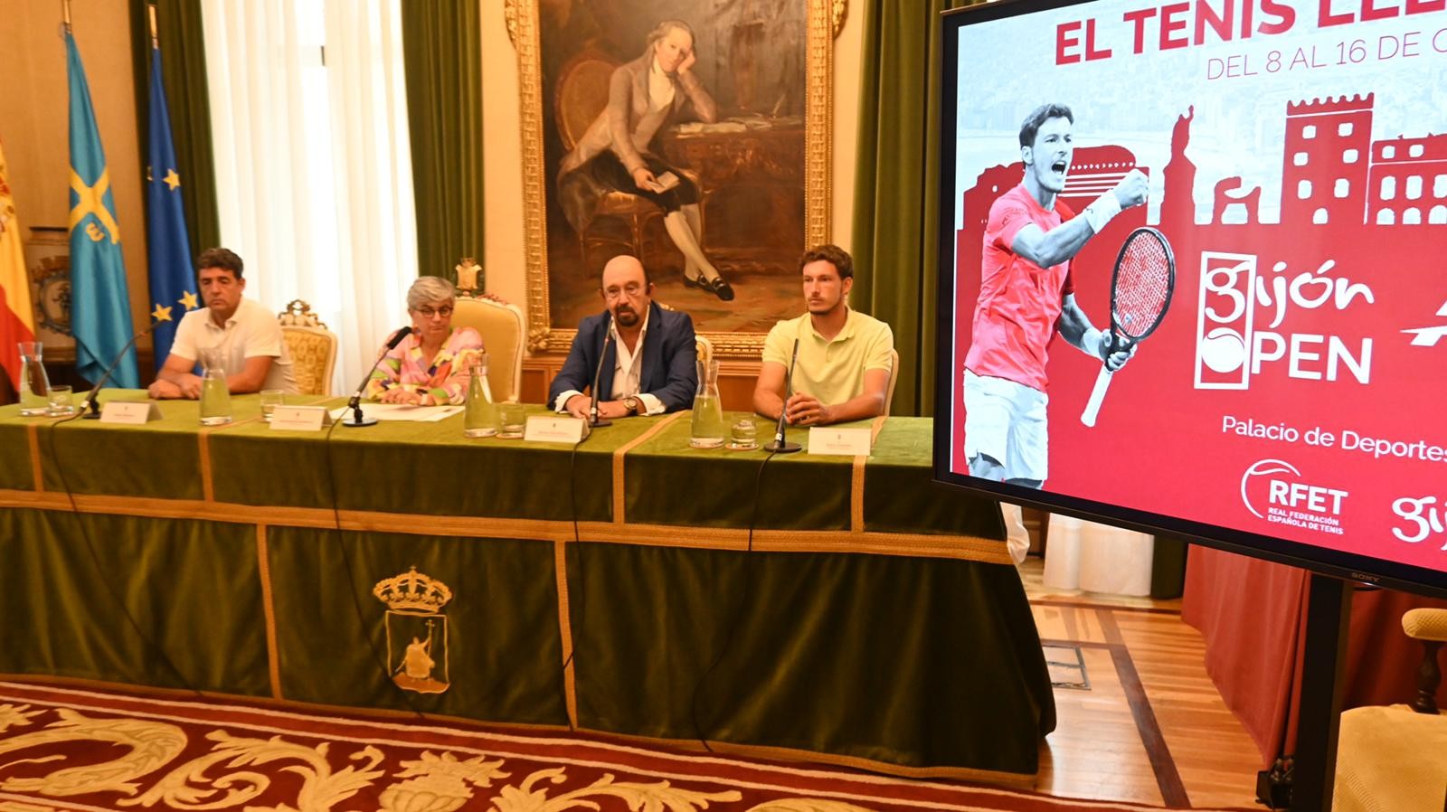 Presentación del ATP 250 Open Gijón